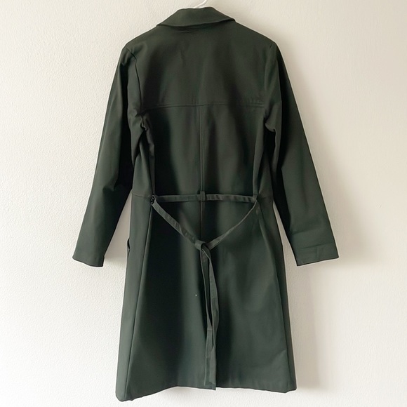 First Rite Green  herringbone utility Shop Coat - Picture 12 of 16